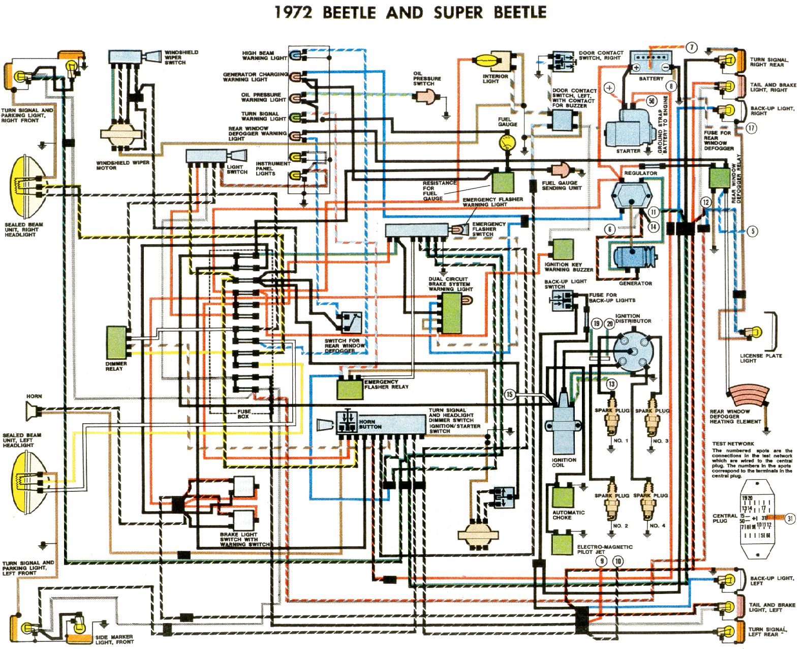 1971 Vw Beetle Wiring Diagram from drbuzz.tripod.com